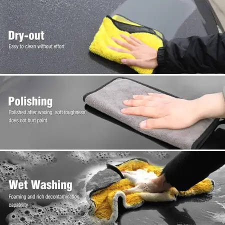 6599wz4gloe28c0r0lF8HVdAH6iK3fToQdPrm7N3.webp 40x40 cm Microfiber Towel Cleaning Cloth for Car, Home, Kitchen and Multipurpose Cleaning, 1 Pc ( multicolor, OS )