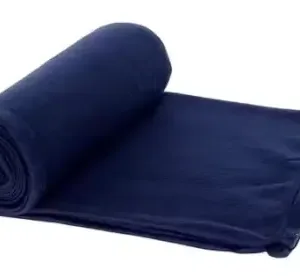 Plain Light Weight Polar Fleece Single Blanket ( blue, OS )